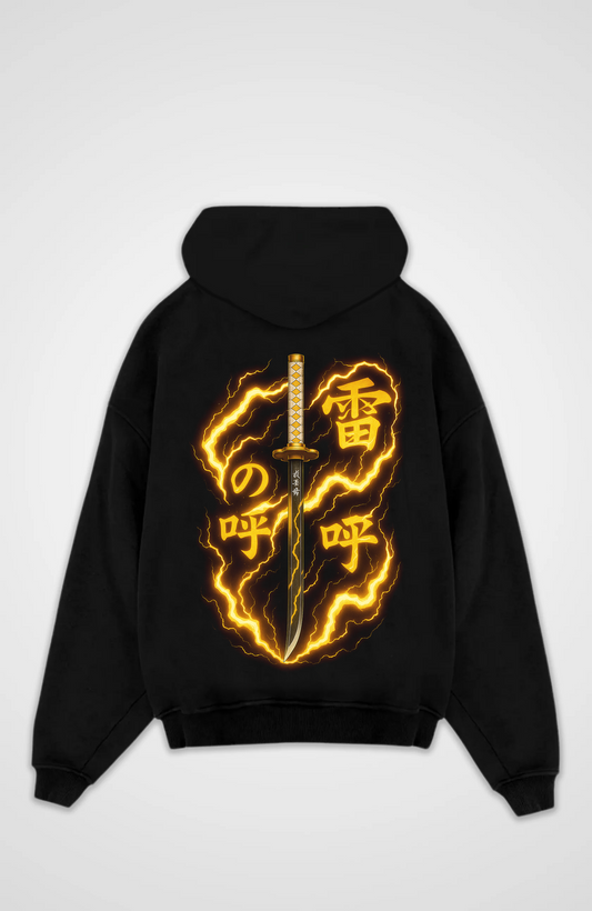Zenitsu Thunder Breathing Oversized Hoodie