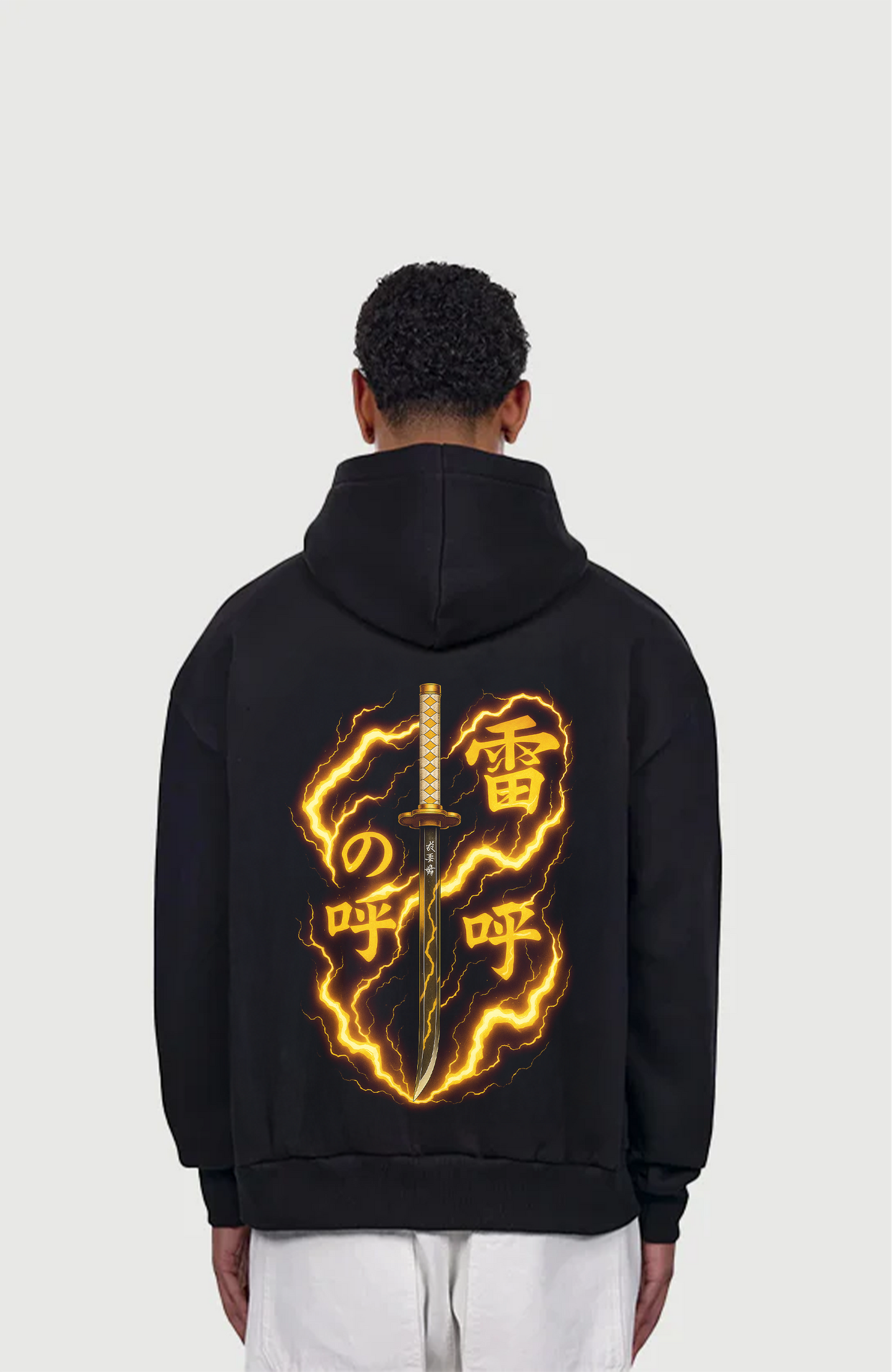 Zenitsu Thunder Breathing Oversized Hoodie
