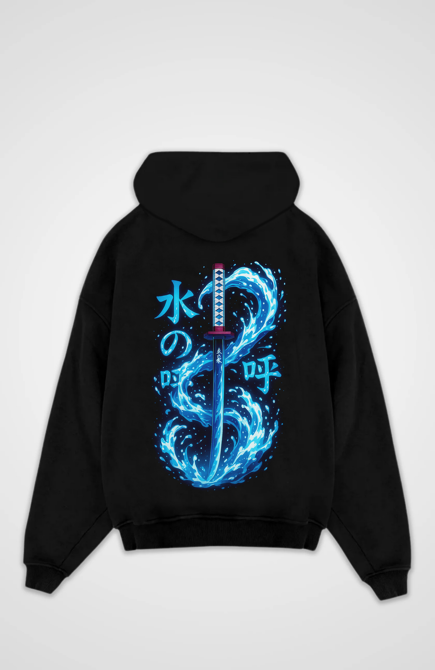 Giyu Water Hashira Oversized Hoodie