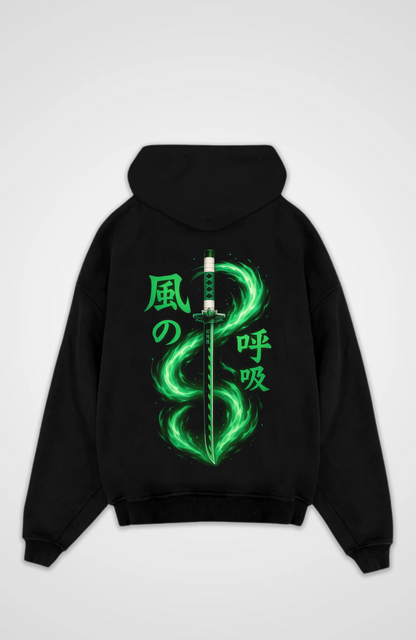 Sanemi Wind Hashira Oversized Hoodie