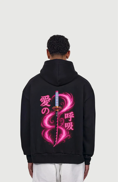 Mitsuri Love Hashira Oversized Hoodie