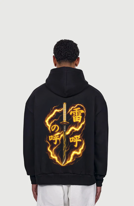 Zenitsu Thunder Breathing Oversized Hoodie