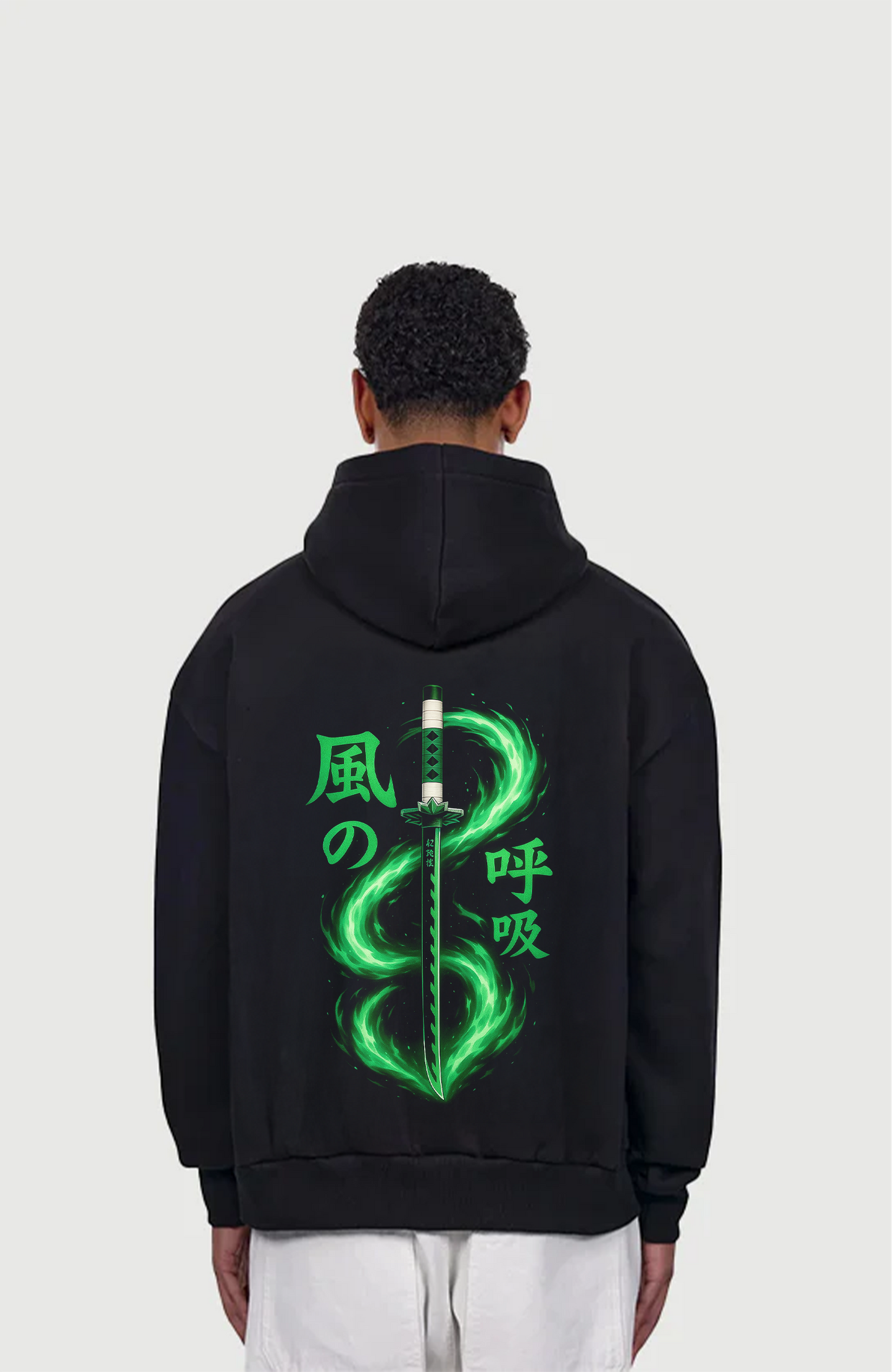 Sanemi Wind Hashira Oversized Hoodie