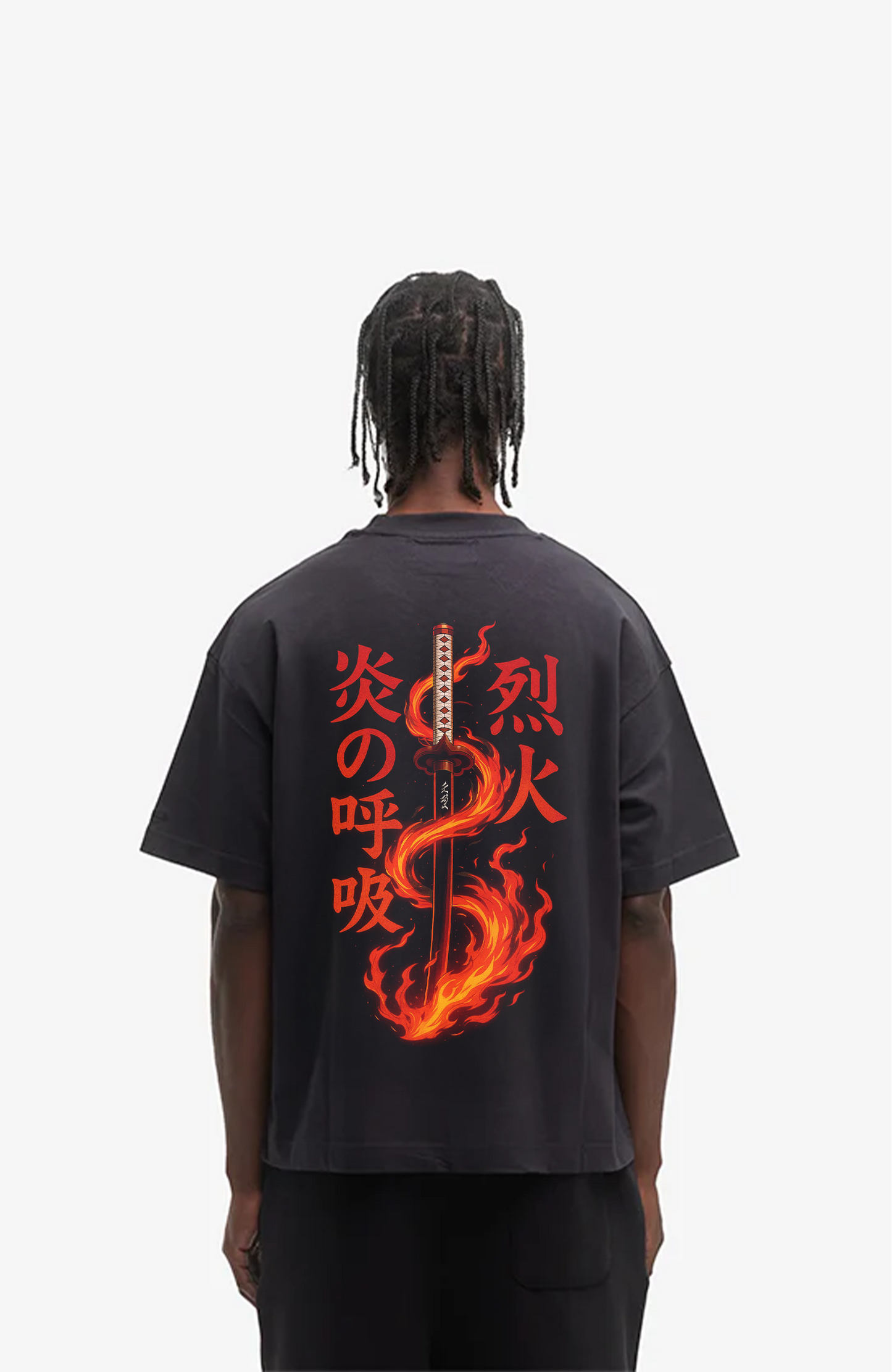 Rengoku Flame Hashira Oversized T-Shirt
