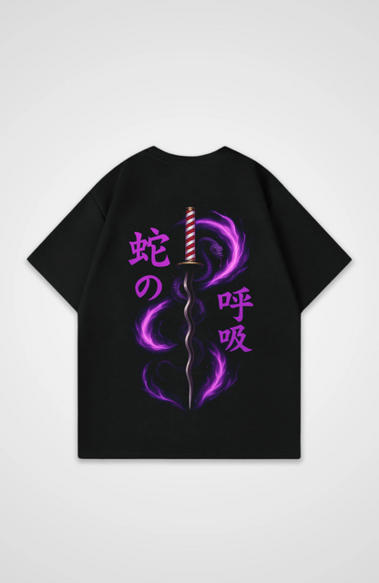 Obanai Serpent Hashira Oversized T-Shirt